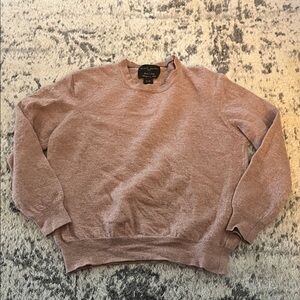 Marino wool made in Italy Rosy Tan crewneck Knit